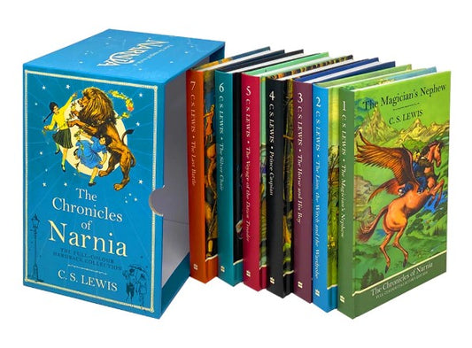 The Chronicles of Narnia 7 Book Set With Box